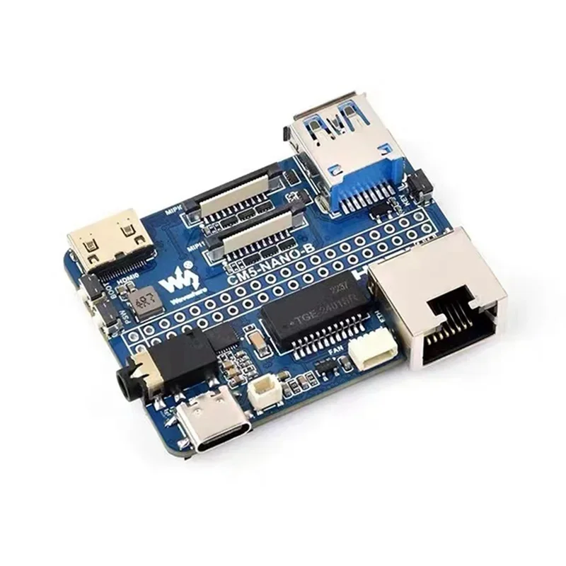 

Waveshare for Raspberry Pi CM5 Mini Base IO Board - NANO B Development Module | CM5-NANO-B