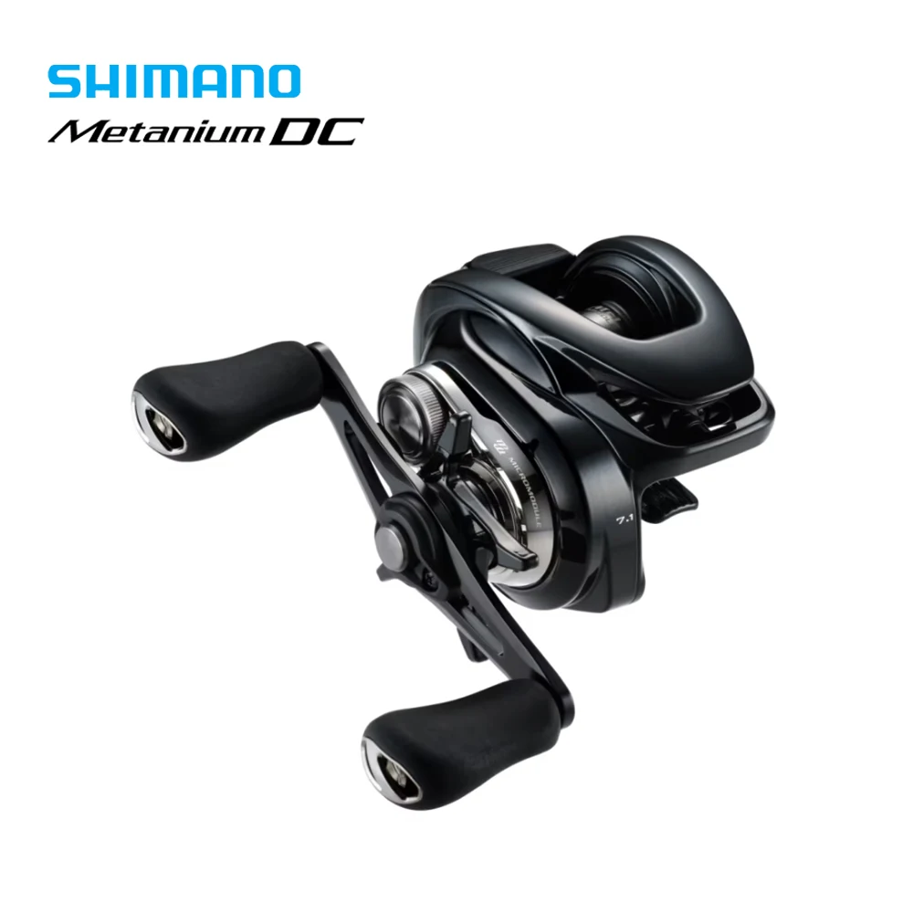 Shimano Original 2024 Metanio DC Baitcasting carrete de pesca relación de engranaje 6,2-8,1:1 10/1BB arrastre máximo 5KG Mgl carrete III cuerpo coreolid