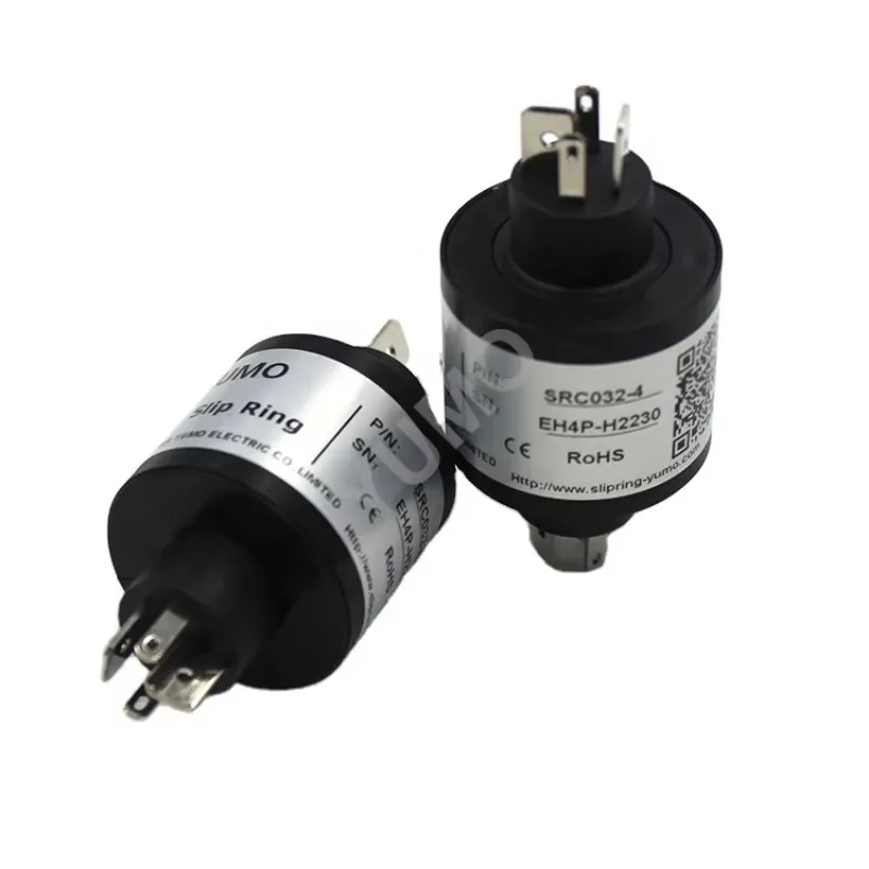 슬립 링 SRC032-4 32mm 4극 슬립 링 로터리 조인트 전기 로터리 커넥터