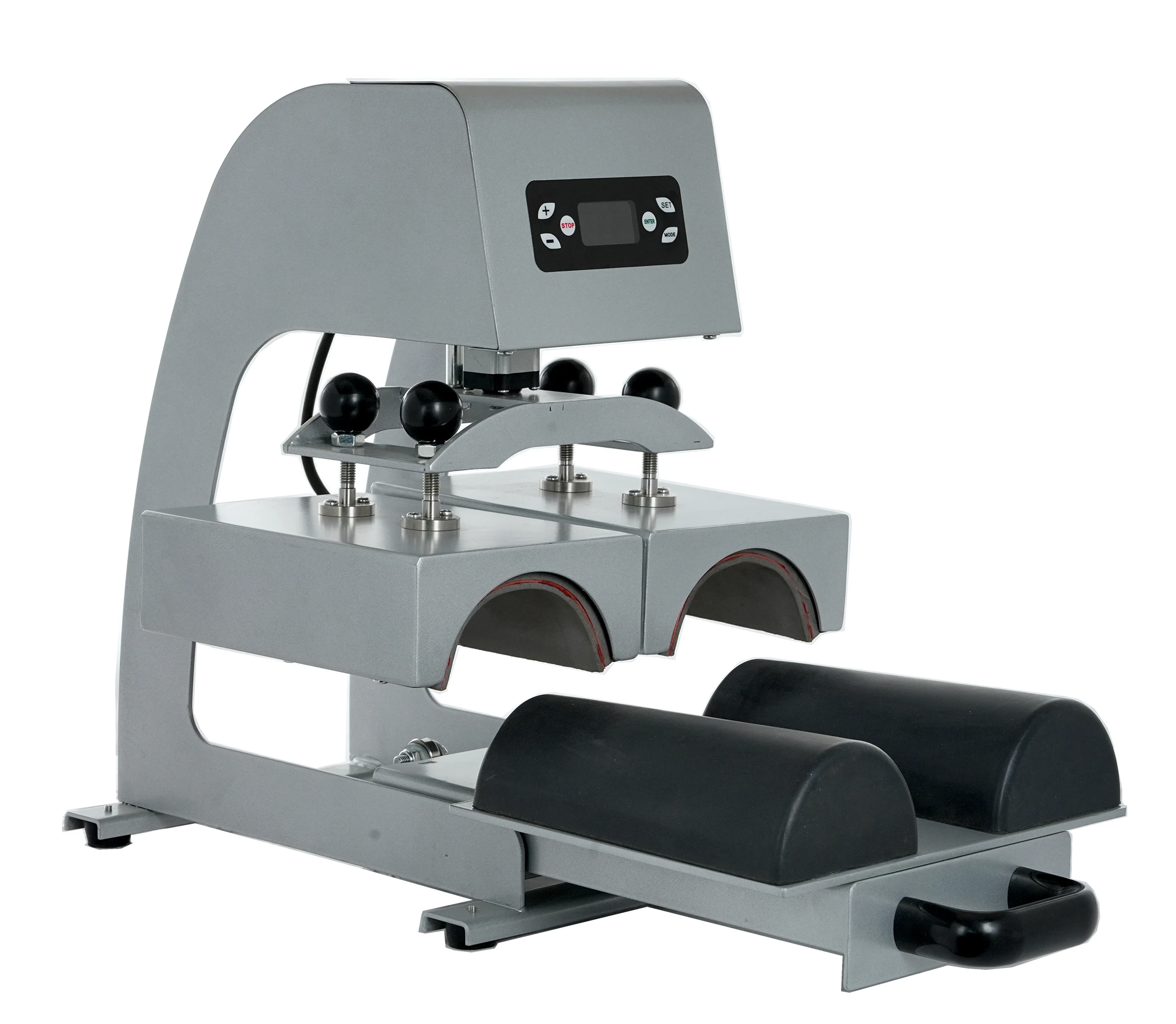 Shin Guard Machine Electric Automatic With Double Stations For Sublimation Soccer Shin Guards