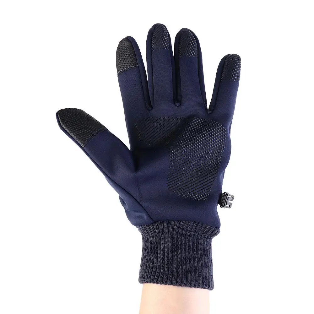 

Autumn and Winter Touchscreen Gloves Waterproof Anti-Slip Commuting Gloves Full Finger Lightweight Cold Weather Warm Mittens