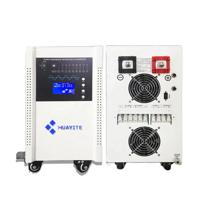 Solar Generation System Power Inverter 1KW~12KW Low Frequency Solar Inverters With MPPT/PWM Controller Built-in