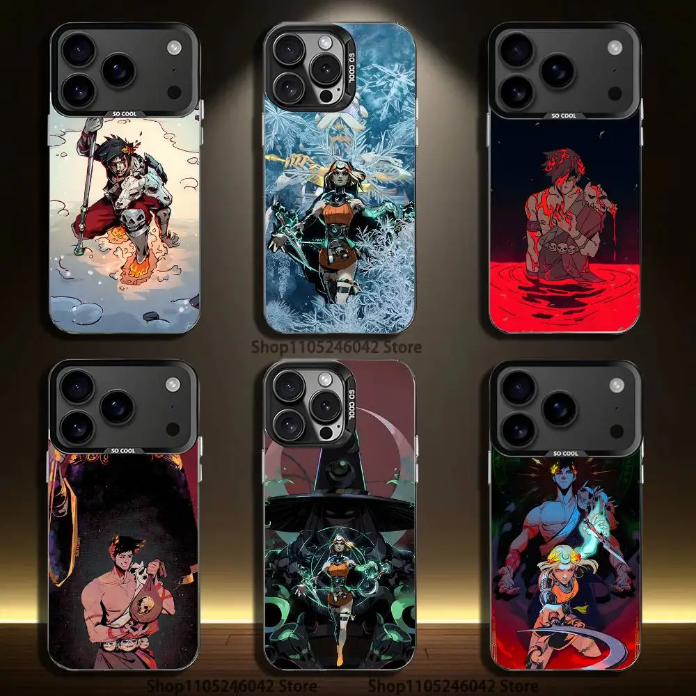

Game H-Hades 2 Melinoe For Black Candy Matte Cover iPhone 17,16,15,14,13,12,11,Pro,MAX,Plus