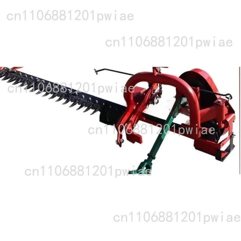 Four-wheel tractor rear suspension round tube reciprocating sickle mower farmland weed alfalfa harvester