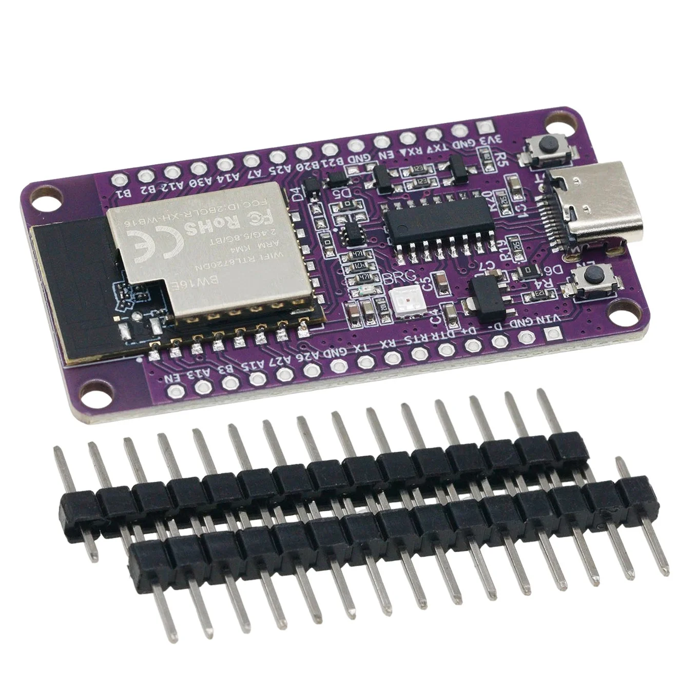 RTL8720DN dual band WiFi Bluetooth BLE module NICEMCU BW16 development board compatible Arduino view 3