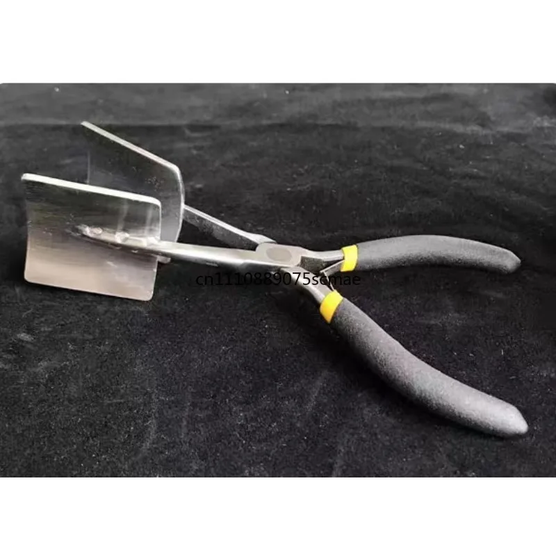 Leaf Vein Pliers Serrated Jaw Glass Blowing Tool for Lampwork Bead Making Art Craft