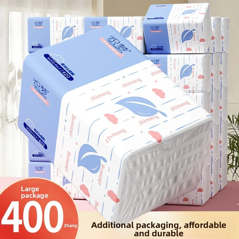 4-24 Packs Of Toilet Paper, Approximately 400 Sheets Per Pack, 5 Layers Thick, 80 Packs Per Pack, Hand Towel Paper, Toilet Paper