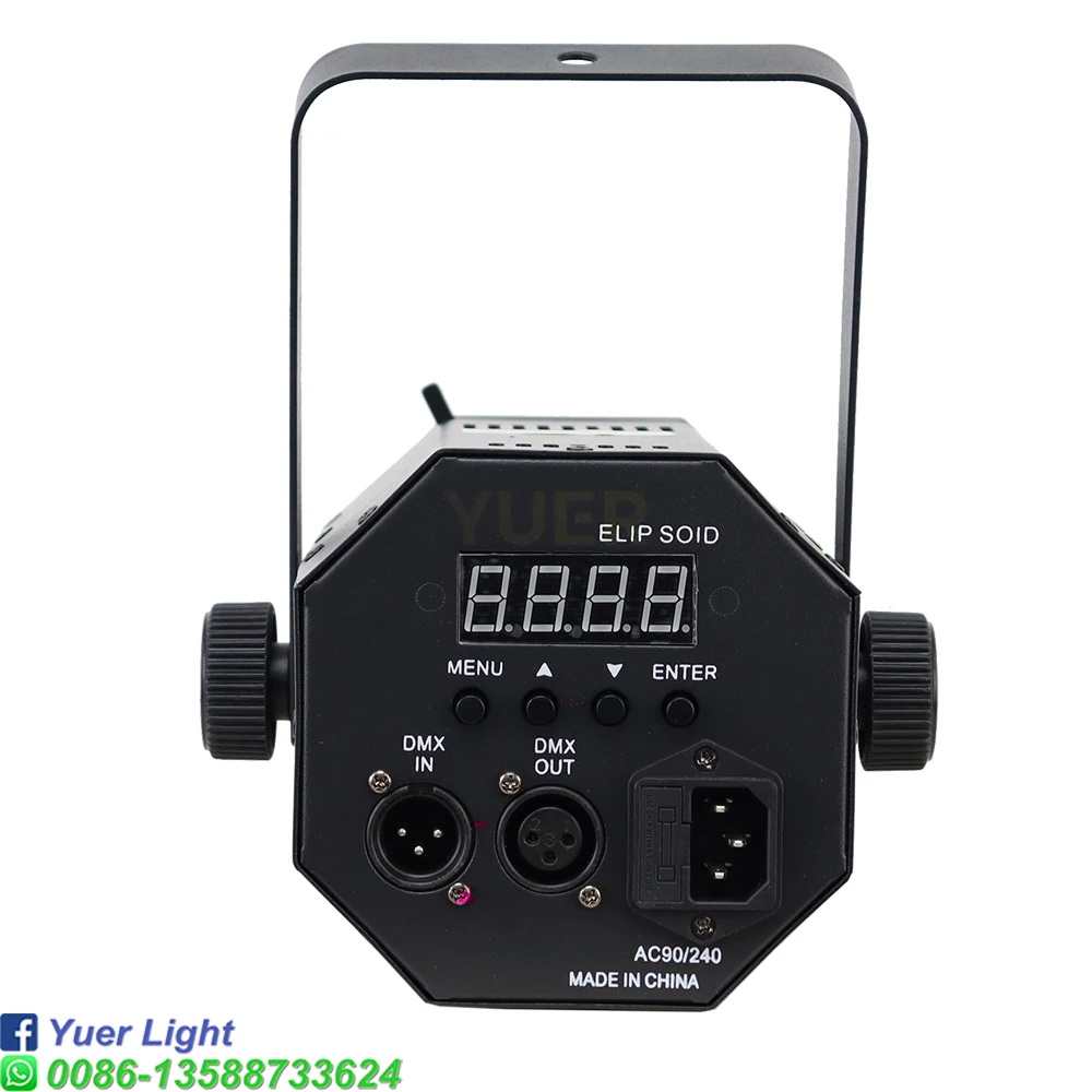 YUER NEW Mini Imaging Light 30W/60W RGBW DMX Stage Lighting 17-18° Beam Angle Compact Design for Events Concerts Theaters