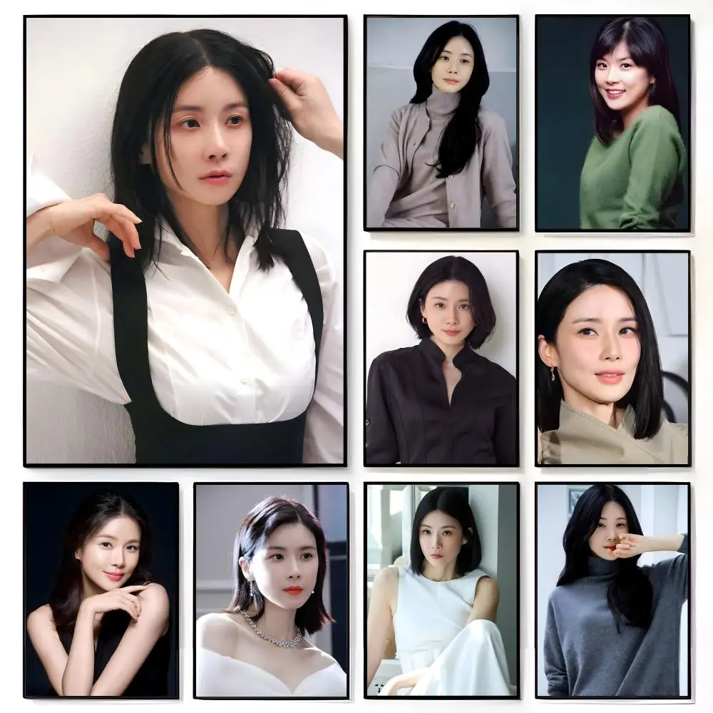 famous korean drama star decor Lee Bo Young Poster American Film Mural Home Childrens Room Wall Decor Print