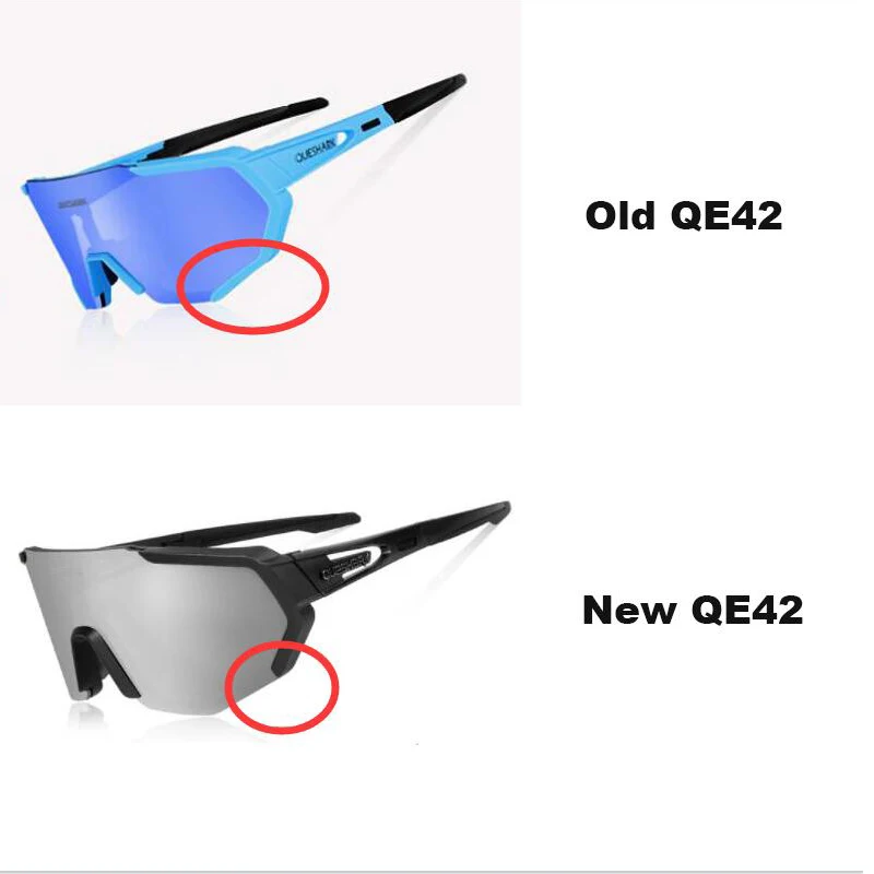 The Accessories For QUESHARK Glasses Old QE42 Or New QE42 Myopia Frame Photochromic Color Lens Extra Eblows