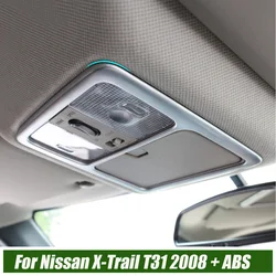 For Nissan X-Trail T31 2008 2009 2010 2011 2012 2013 Reading Lights Lamp Trim ReadingLight Decoration XTrail X Trail Car-stying