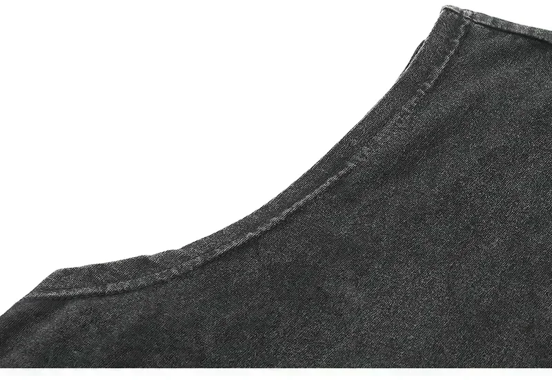 Amerikanische Rockband Bedrucktes Vintage-Washed Sport-Tanktop aus Baumwolle, Ärmelloses Herren-T-Shirt, Hip-Hop Fitness-Bekleidung, Sommer 2026 – Detail 12