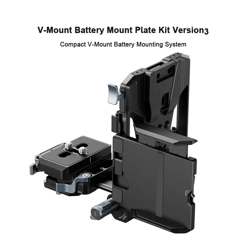 

For SmallRig 5227 V-Mount Plastic Battery Mount Plate Kit 180 Rotatable Multi-Port Power Hub Modular LCD Screen Protector