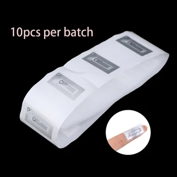 10 pz/foglio NTAG213 NFC Sticker ISO 14443A 13.56MHZ RFID Programmer Chip etichetta universale di piccole dimensioni
