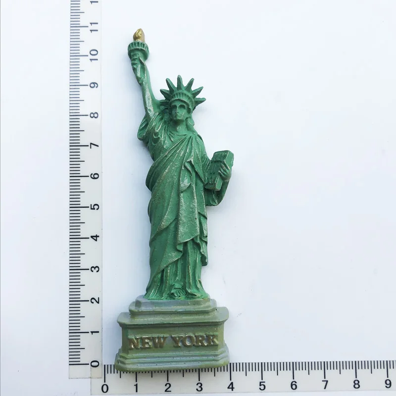 

Statue of Liberty New York, USA Fridge Magnets Travel 3D Memorial Magnetic Refrigerator