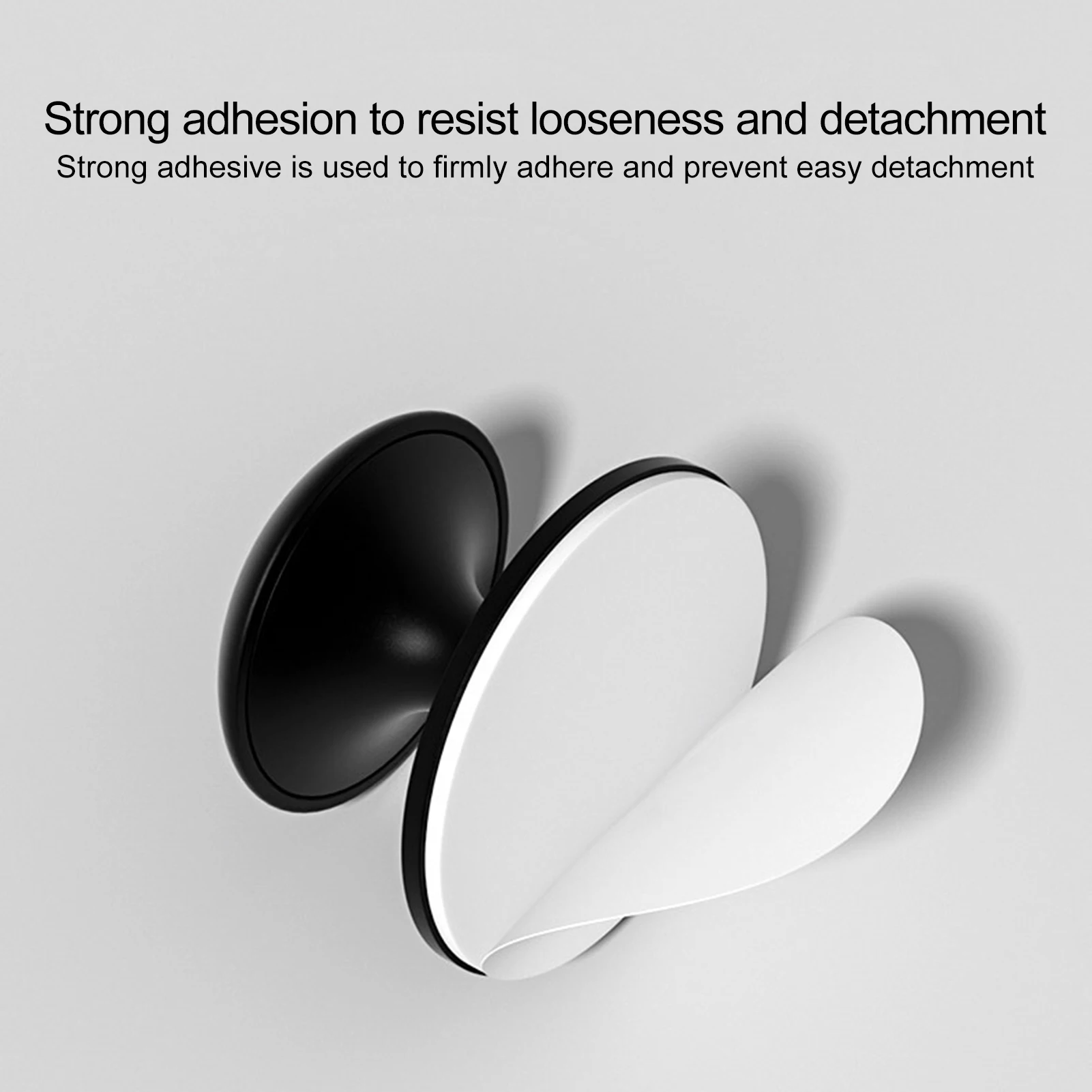 2pcs No-Drill Self-Stick Drawer Knobs Stainless Steel Stick on Handles Drawer Knobs for Kitchen Cabinets Cupboard