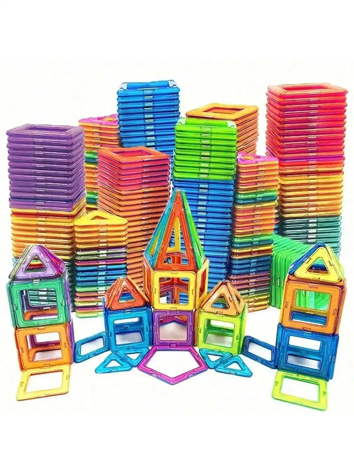 

Магнитные строительные блоки большого размера, магниты «сделай сам», игрушки среднего размера, игрушки STEM, строительные игрушки, обучающие развивающие магнитные игрушки