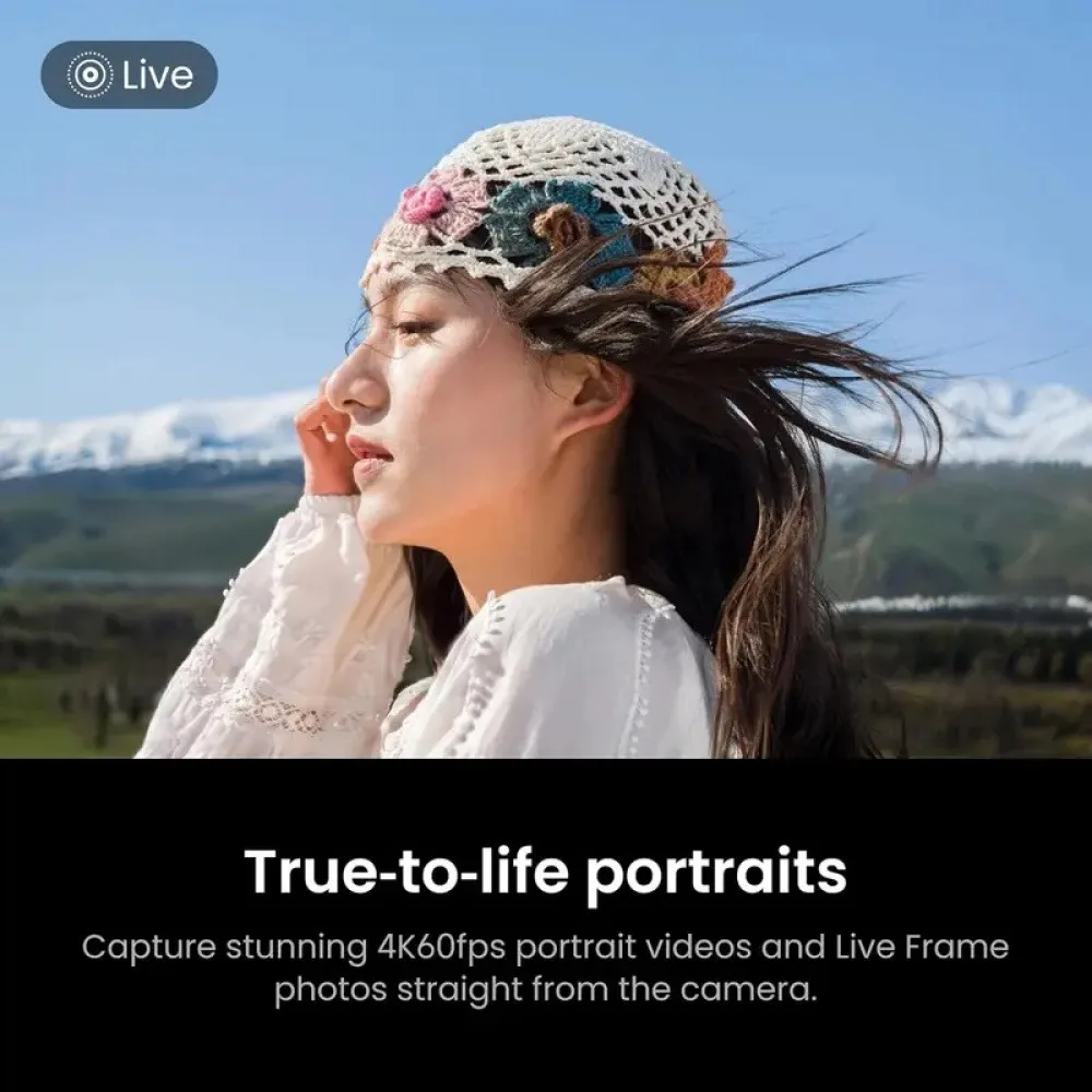 8K Ultra Pocket Camera 8K Dual Lenses 3 Axis Gimbal Stabilizer Detachable OLED Screen Triple AI Chip Vlog Cam 4K action camera