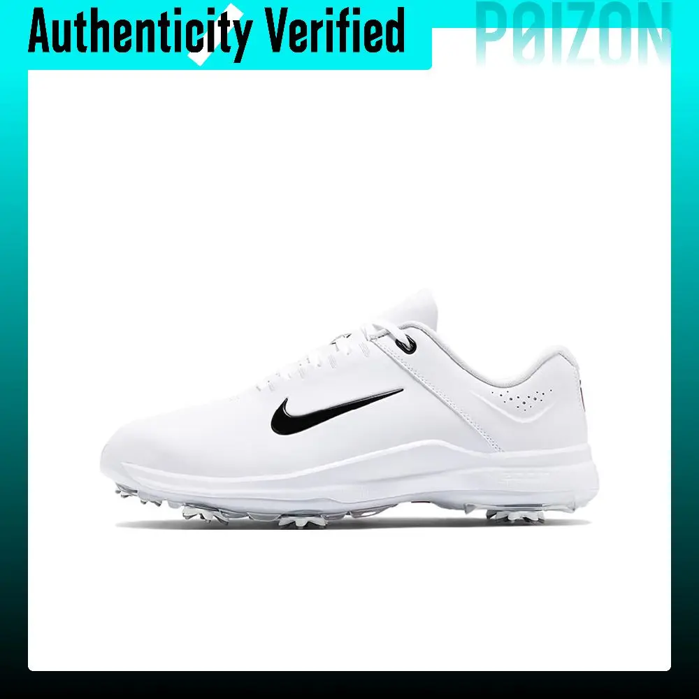 Nike Tiger Woods Golf Shoes Men's Low Top White/Black CI4509-100