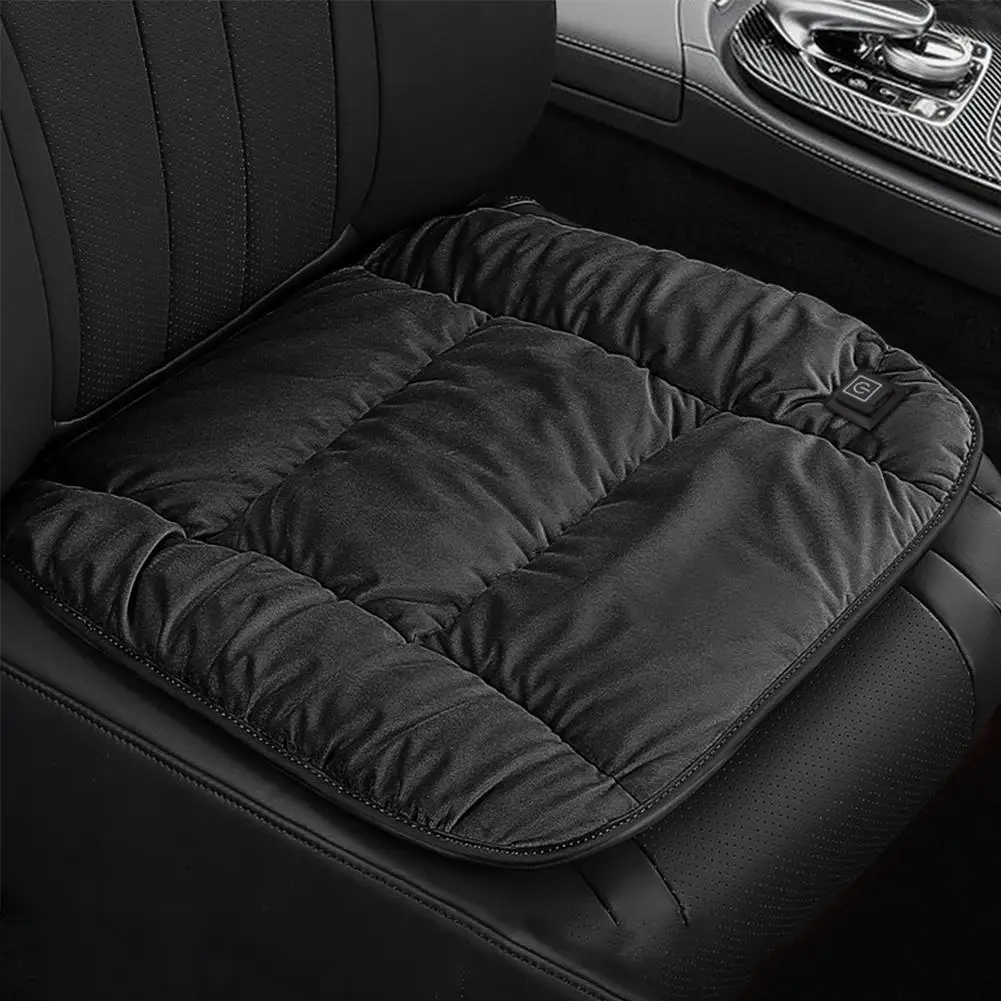 Car Heated Cushion Car Universal 12v Graphene Accessories Usb Pad Heating Plush Winter Electric Single-chip Cushi A7a3