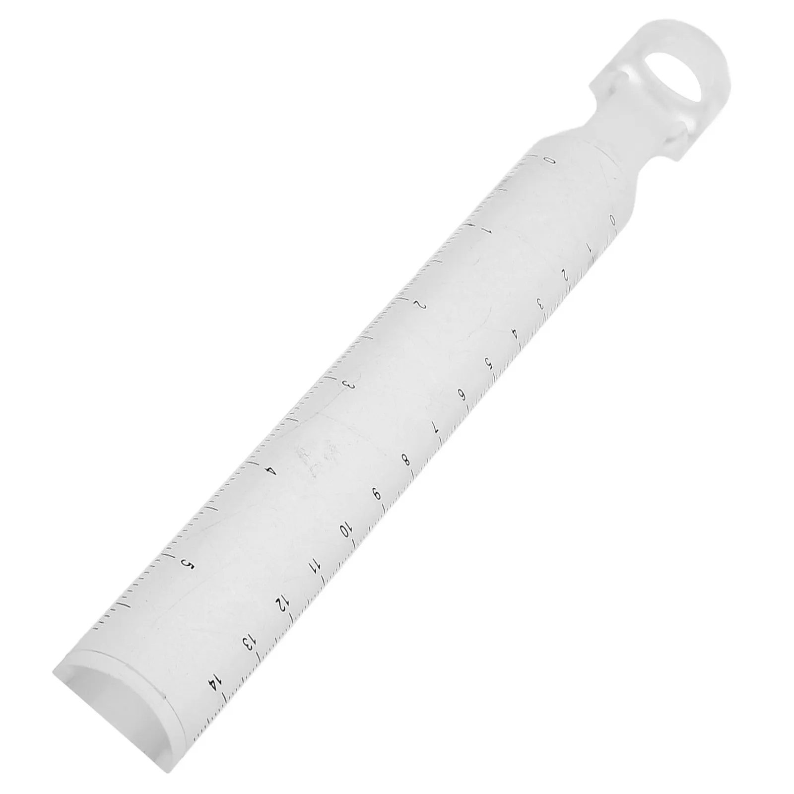 Plastic Multifunctional Centimeter Scale Straight Ruler Measuring Tool 2X Magnifying Bar Lightweight Portable for Students