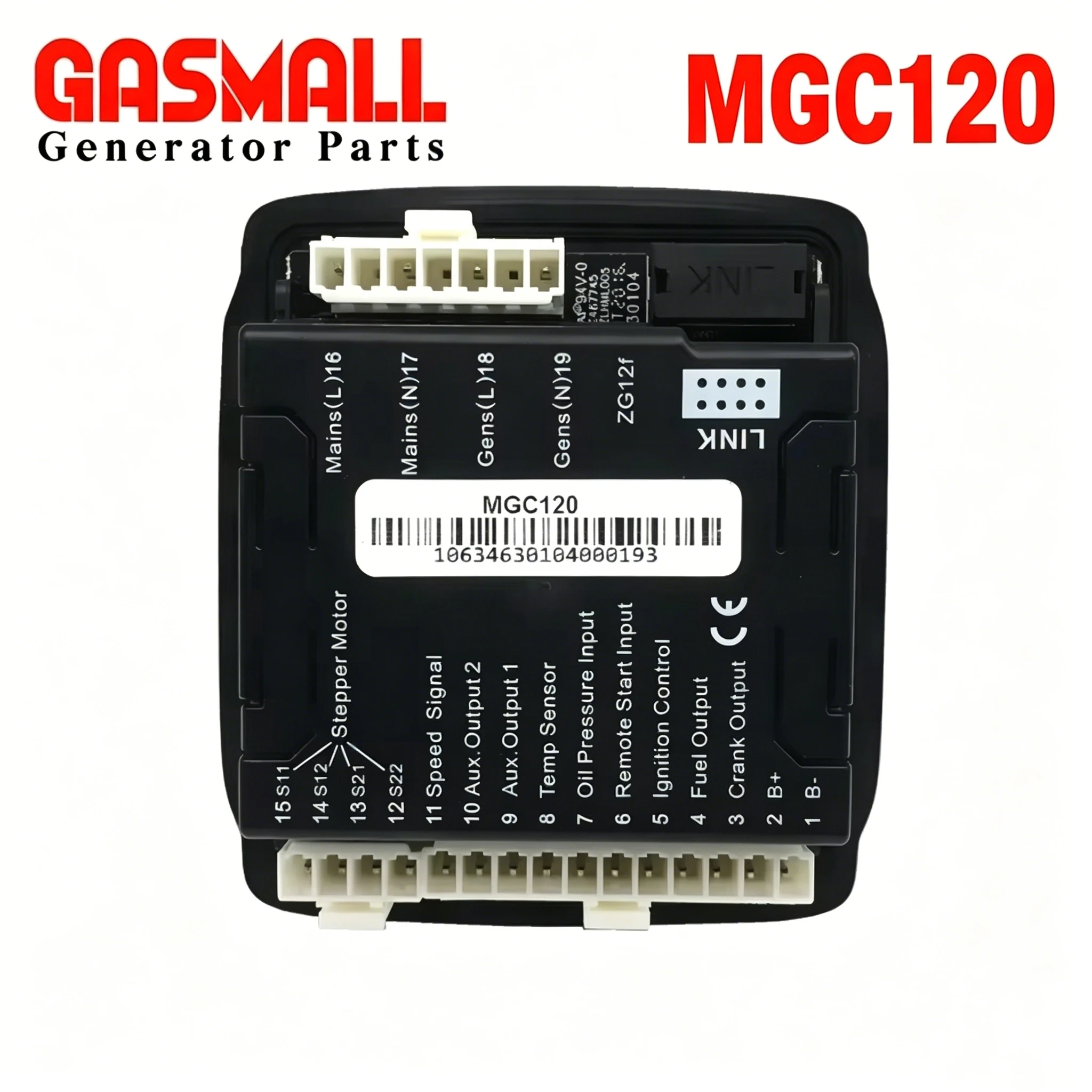 SmartGen MGC120 Small Petrol Generator Set Controller LED Display ATS Switching Module Accessories