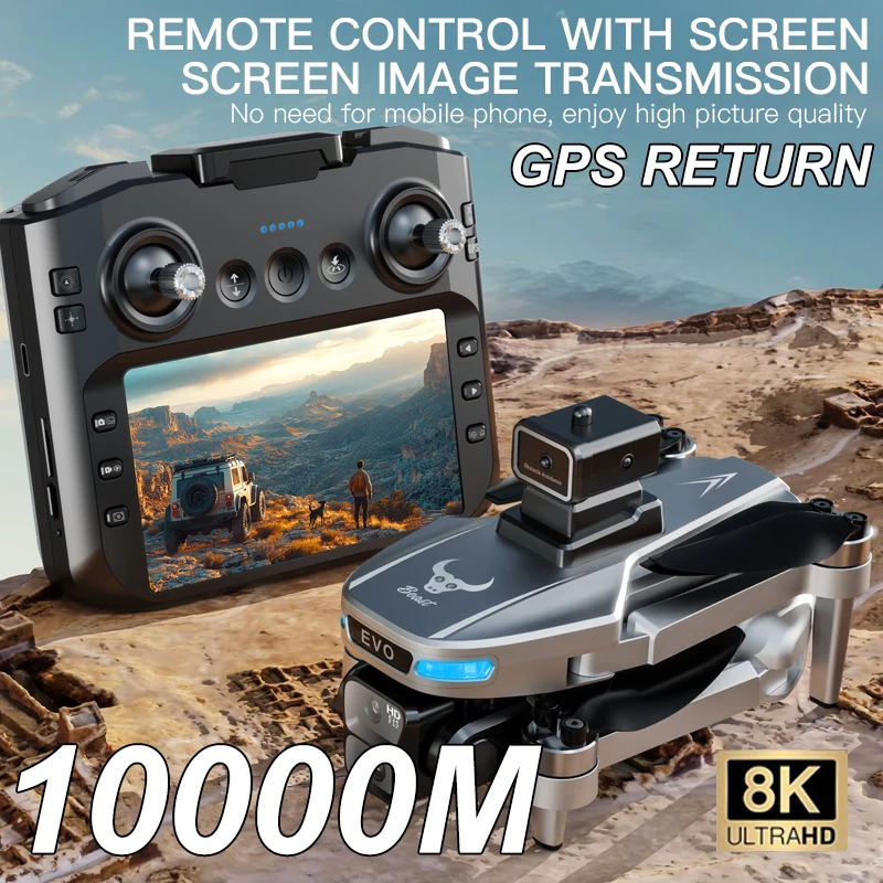 SG901 MAX GPS Drone Professional 8K Aerial HD Avoiding Obstacle with Large Screen Remote Control Folding Brushless Drone 2025NEW