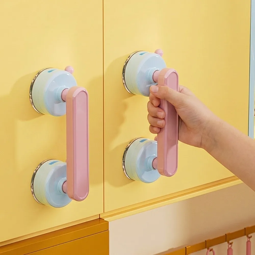 Strong Suction Suction Cup Door Handle Safety Grip Waterproof Glass Door Handle Anti-Slip Removable Door Handle