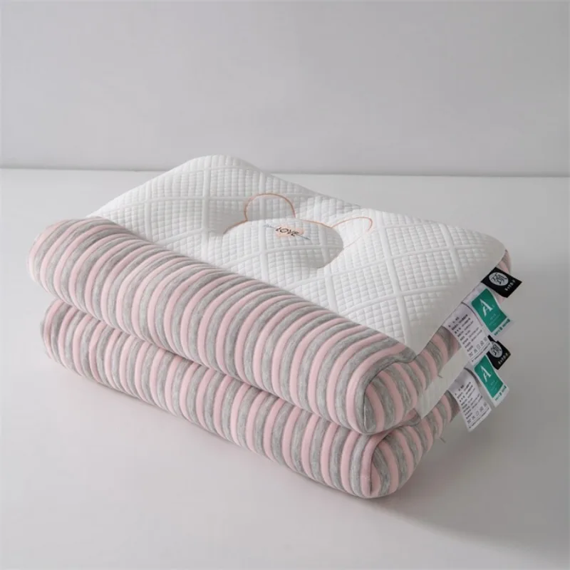 1PCS Antibacterial Traction Pillow Cervical Spine Protection Sleep Aid Household Pillow Core Adult Special Pillow