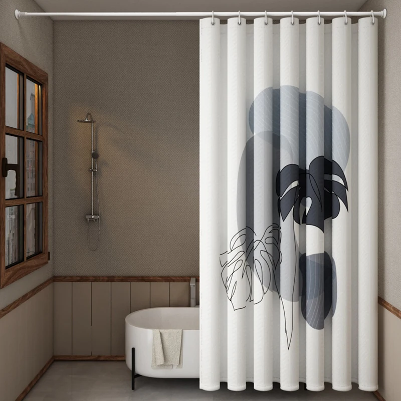 

Водонепроницаемая занавеска для душа VIKAMA в минималистичном стиле, перегородка для разделения сухой и влажной зон в душевой комнате