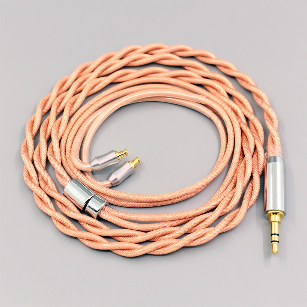 7n Litz OCC HIFI Type6 756 rdzeń Ekranowany kabel słuchawkowy do Audio Technica ath-ls400 e40 e50 e70 ls300 ls200 ls70 ls50 31 7979