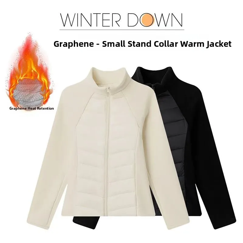 

Lightweight aphene Sports Yoga Women's Jaet Windproof Warm Outerwear Fitn Running Top Polyester Fabric Spor Sle