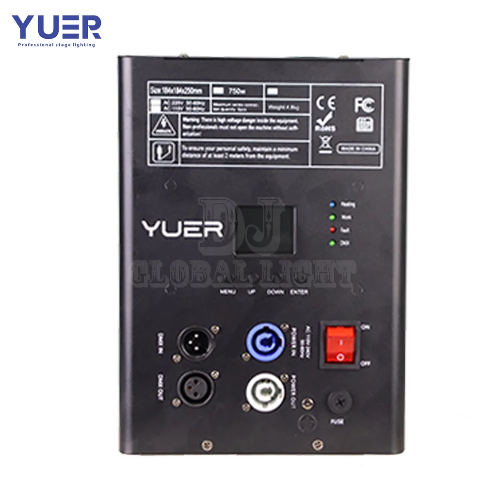 750W Cold Spark Firework Machine Adjustable height 1.5-5M DMX512 Remote Control for DJ Disco party Wedding bar club