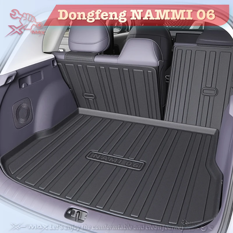 

Для Dongfeng NAMMI 06 2025 TPE индивидуальный коврик для багажника автомобиля всесезонный коврик для багажника 3D-образный лазерный измерительный коврик для багажника защита багажника