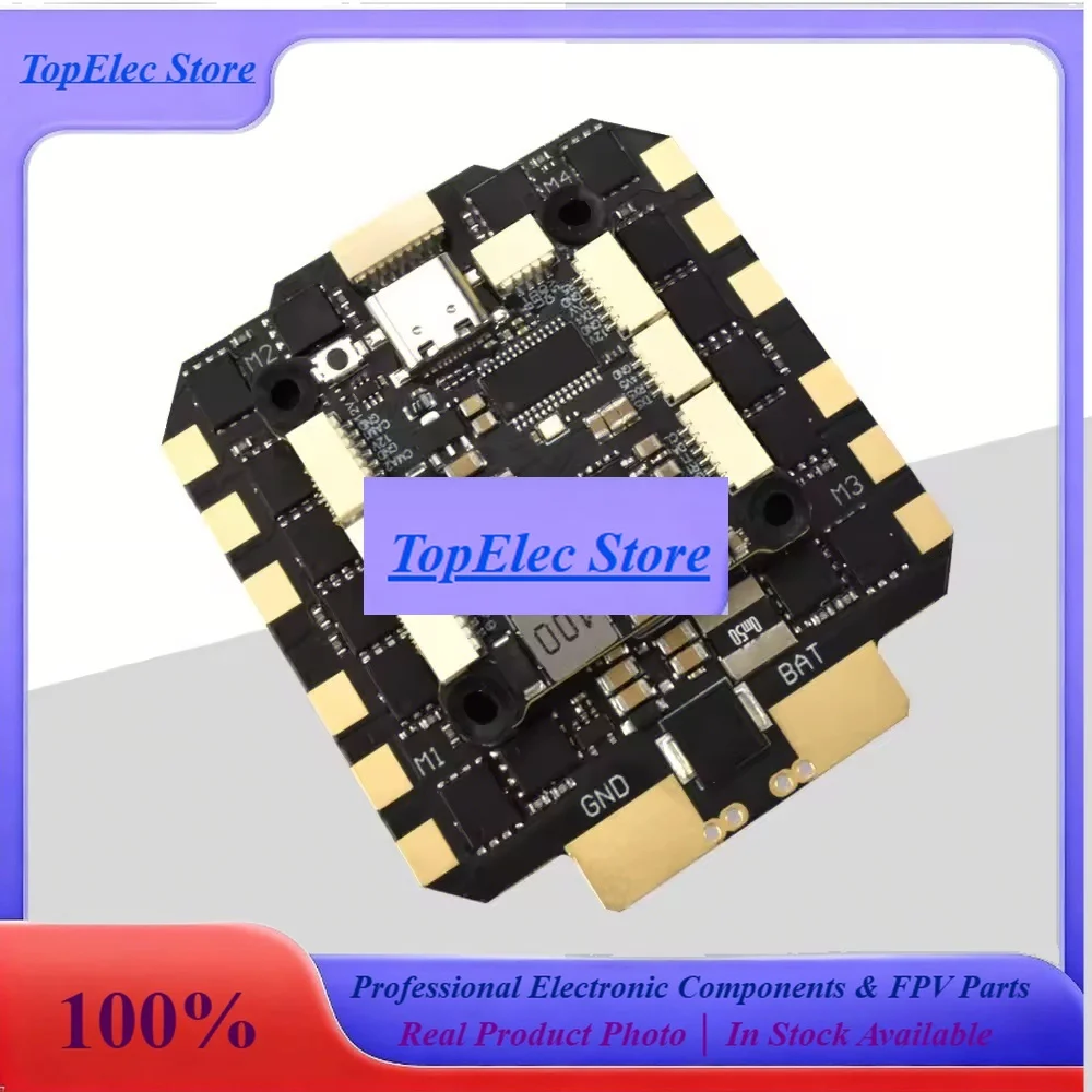 ToPssElrs H743 FC Flight Stack 80A 70A ESC STACK Flight Control Drone 3-8S Input Long Range RC FPV Freestyle Racing Drone Quadco