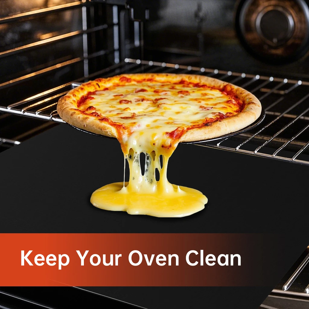 แผ่นรองเตาอบแบบใหม่ ใช้ซ้ำได้  - Super Kitchen Baking Mat บทวิจารณ์และราคา