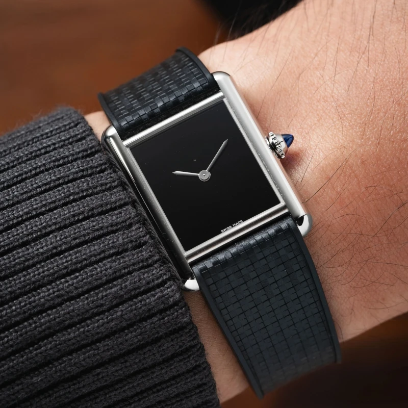 Ремешок для часов 16 мм, 18 мм, 19 мм, 20 мм, с мозаикой CTS, быстросъемная складная пряжка, ремешки для часов, подходят для Rolex Tutor Cartier Omega