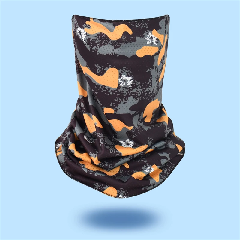 Military Tactical Bandana Summer Face Scarves Tubular Head Mask Camo Anti-UV Windproof Soft Neck Gaiter Cover Men Women