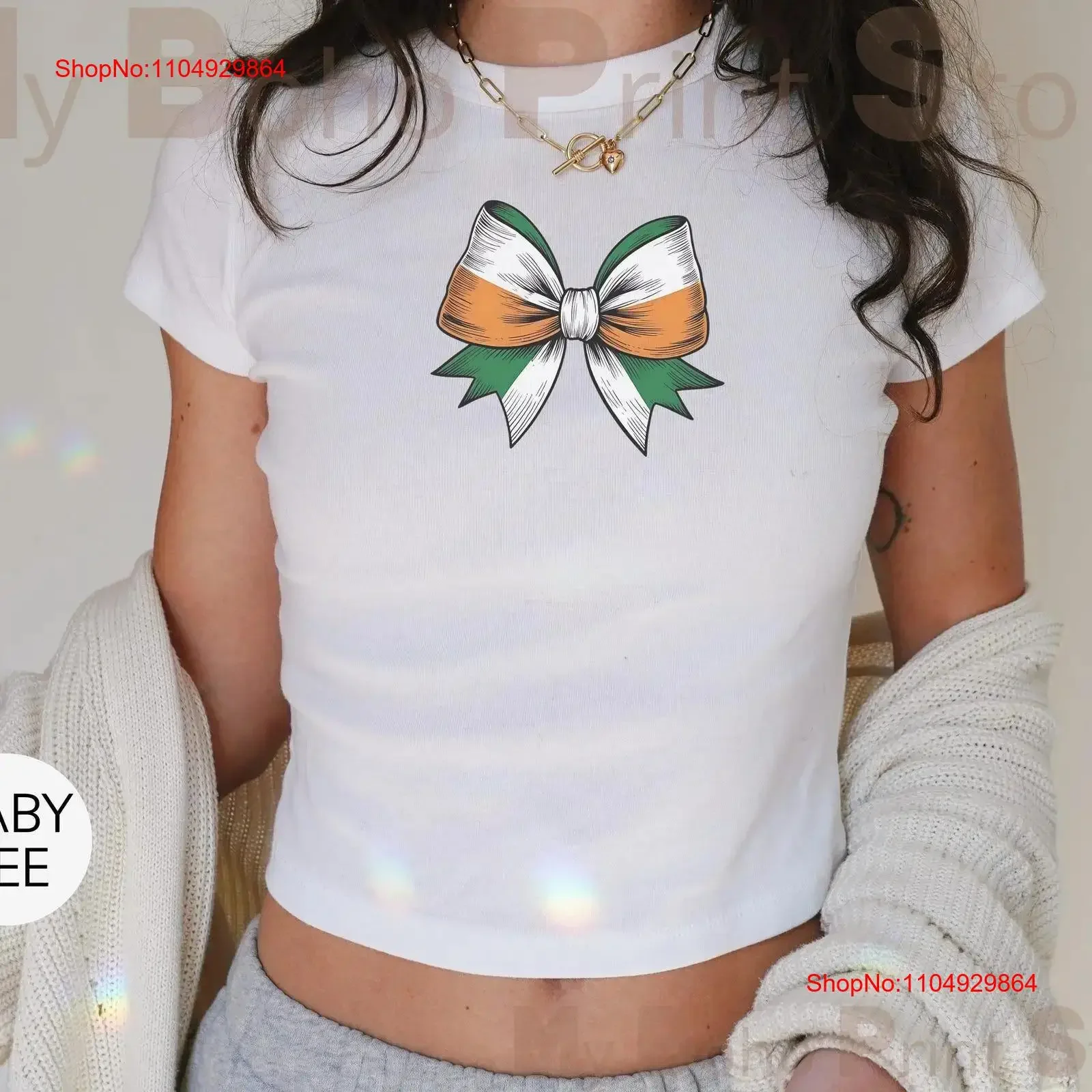 تي شيرت للأطفال من St Patricks Day Paddys تي شيرت نسائي من Preppy Green Coquette بفيونكة لطيفة للاحتفال الأيرلندي عتيقة مغسولة قليلاً ملابس الشارع