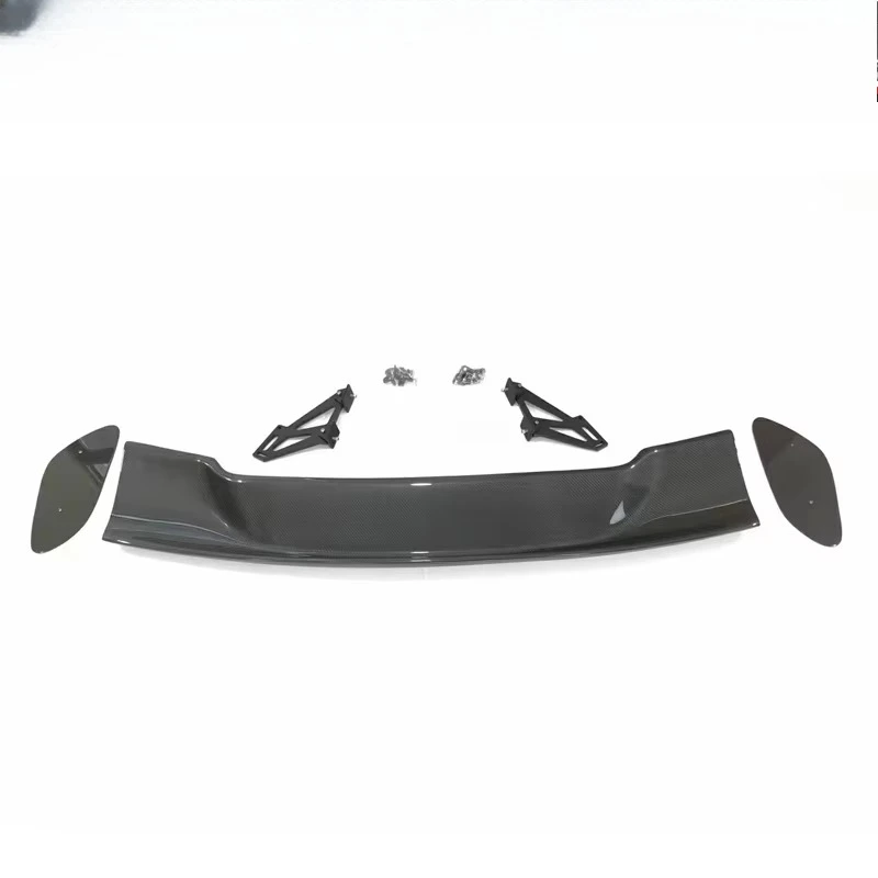 Universal GT Style Carbon Fiber Rear Spoiler Wing Tail Air Dam Body Kit for Sedan Racing Car Tuning Exterior Accessories 4