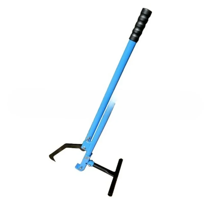 Jack saw, transporter, iron hook 3 in 1 forestry tool, oblique hook and wood moving artifact, top firewood splitting bracket
