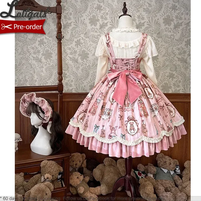 Bear & Doll ~ Sweet Lolita JSK Dress by Alice Girl ~ Pre-order