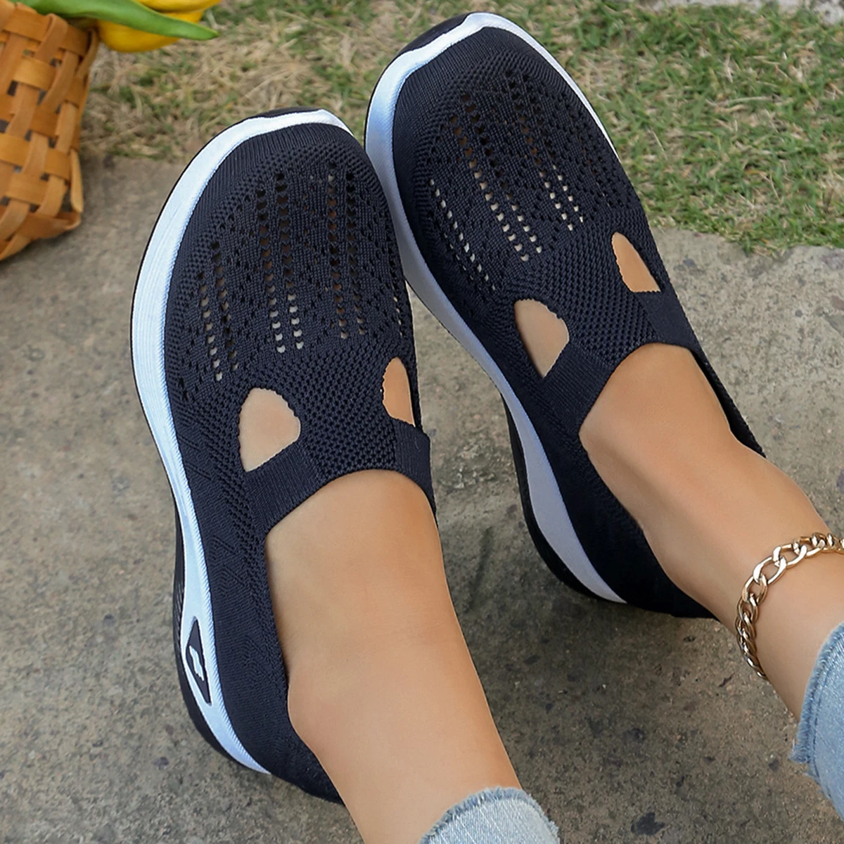 women's summer shoes - casual sneaker, simple, four seasons general light flat  Solid women shoes sale shoes with free shipping view 2
