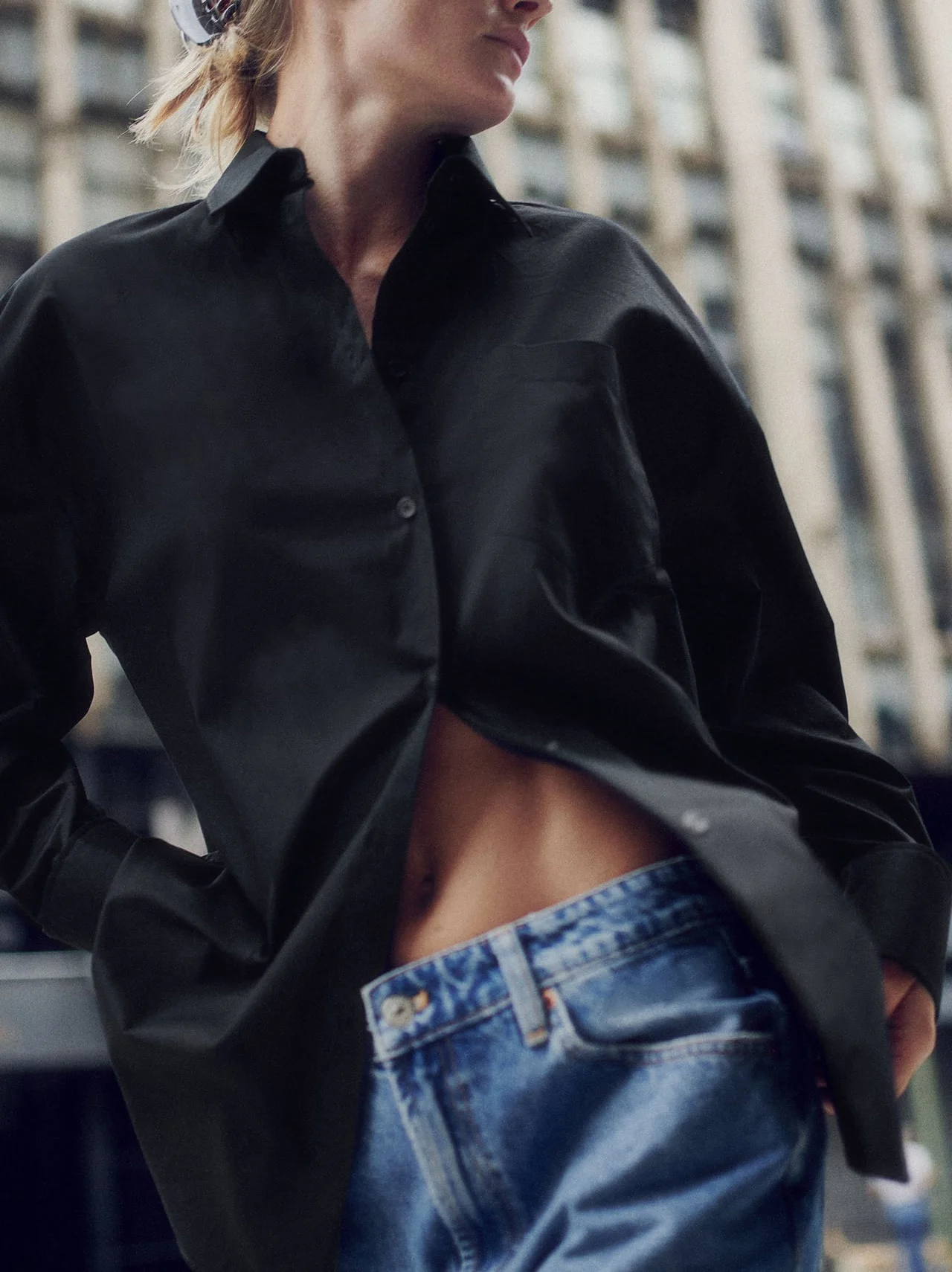 

Spring New Casual Loose Collar Long Sve Striped irt Women's Commute Sle Polyester Fiber 00% Regular Length Pure Color