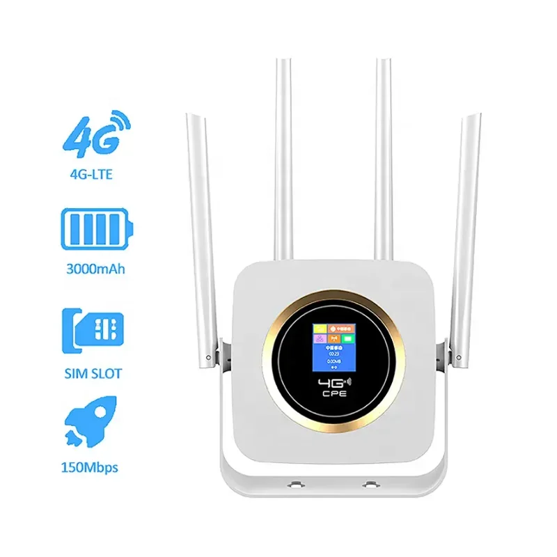 Factory CPF903-B Hotspot Modem 3000mAh External Antennas Indoor 4G LTE CPE Router with Sim Slot