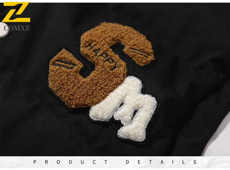 COMXZ ​ Heren winterjas met afneembare mouwen, winddichte pufferjas met capuchon, converteerbaar vest, verdikte parka, werkkleding ​