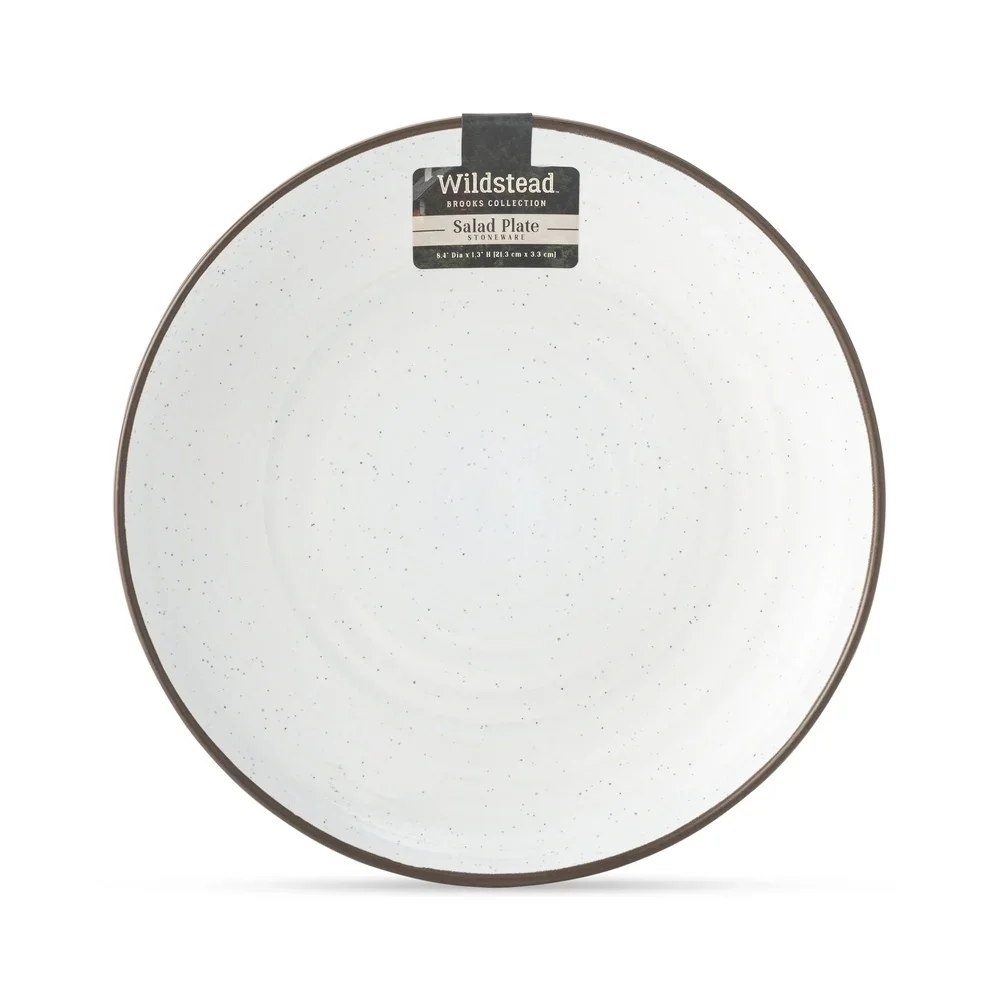 طبق سلطة سيراميك ريفي أواني الطعام المستديرة غسالة الصحون الميكروويف طبق تقديم آمن المقبلات المثالية أطباق جانبية طاولة المطبخ