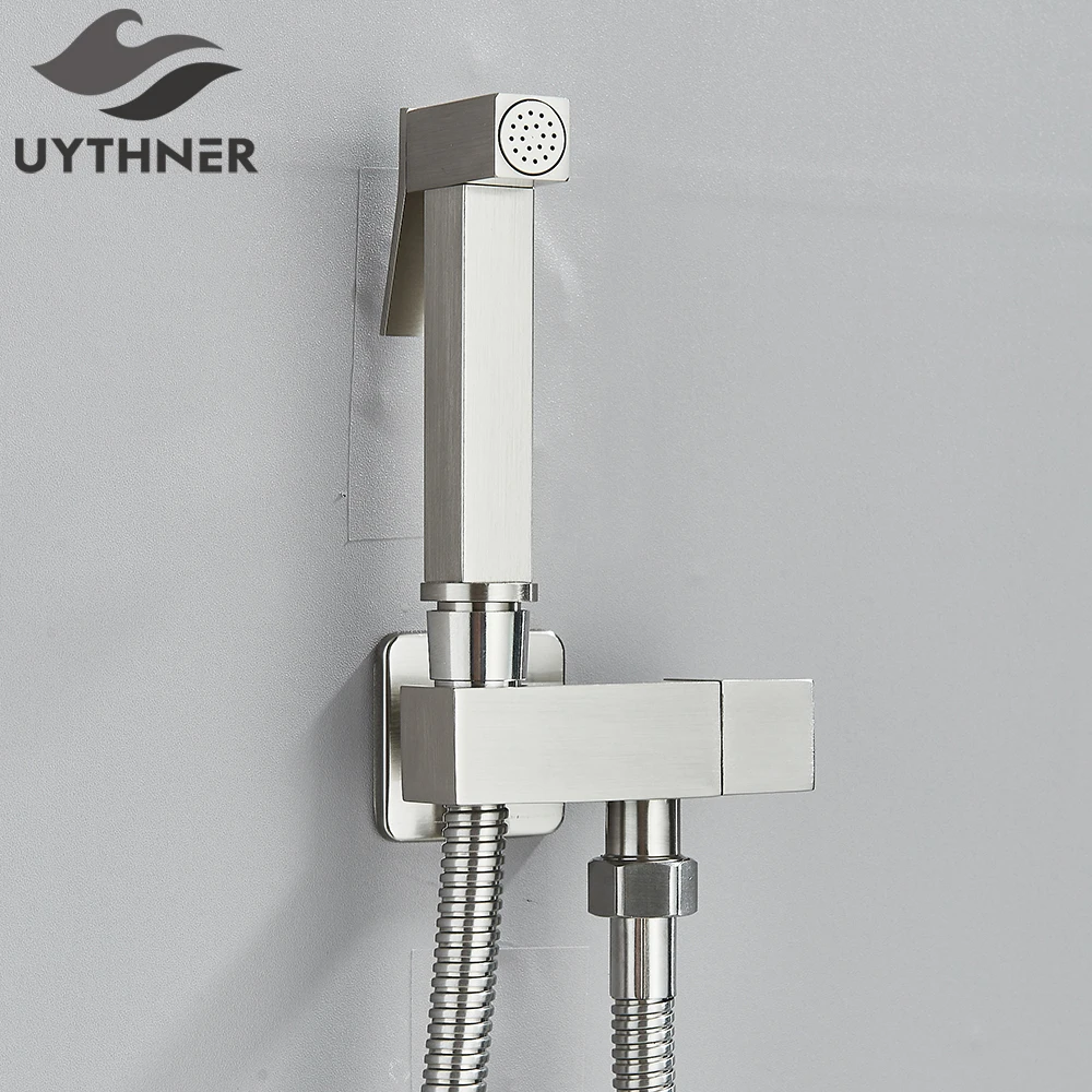 Uythner Badkamer Bidet Kraan Messing Kraan Wasmachine Mixer Enkel Koud Water Douche Sproeier Hoofd Kraan Wc Kranen Wc Handvat Jet