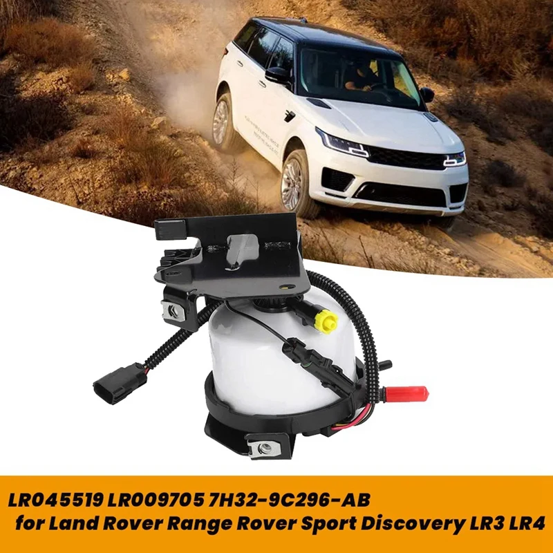 

LR 009705 Топливный фильтр сырой нефти с кронштейном 7H32-9C296-AB для Land Rover Range Rover Sport Discovery LR3 LR4 LR 045519