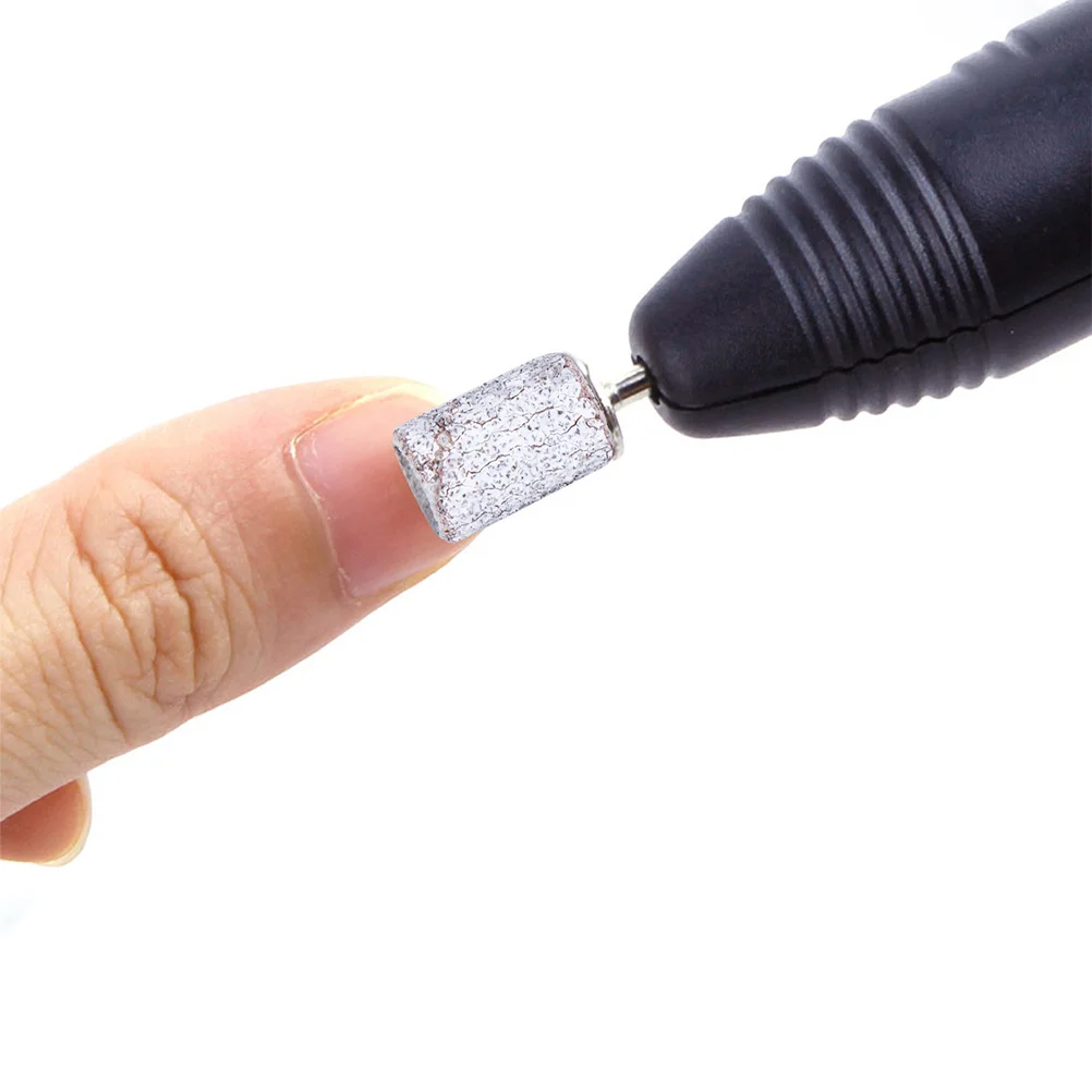 Conjunto de faixas de lixa para arte em unhas, 200 peças, brocas de mandril para polimento e modelagem de unhas, removedor de esmalte em gel